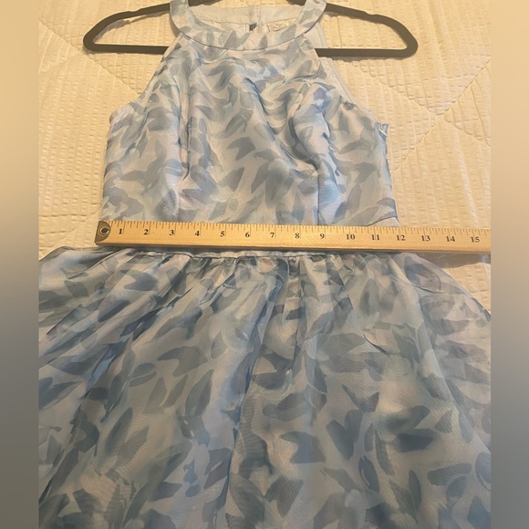 Disney's Cinderella by Lauren Conrad 
Organza Bow-Back Fit & Flare Dress blue; 4 - Picture 5 of 12